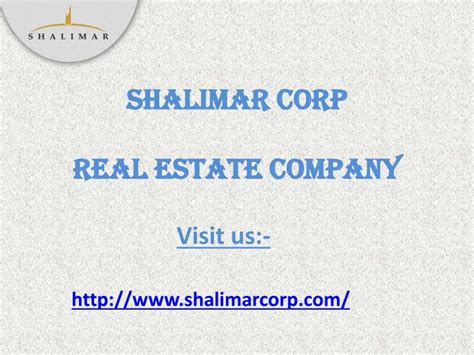 shalimar real estate company.